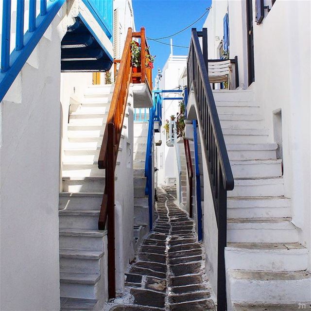 -You don't have to see the whole staircase, just take the first step - ..... (Mykonos)