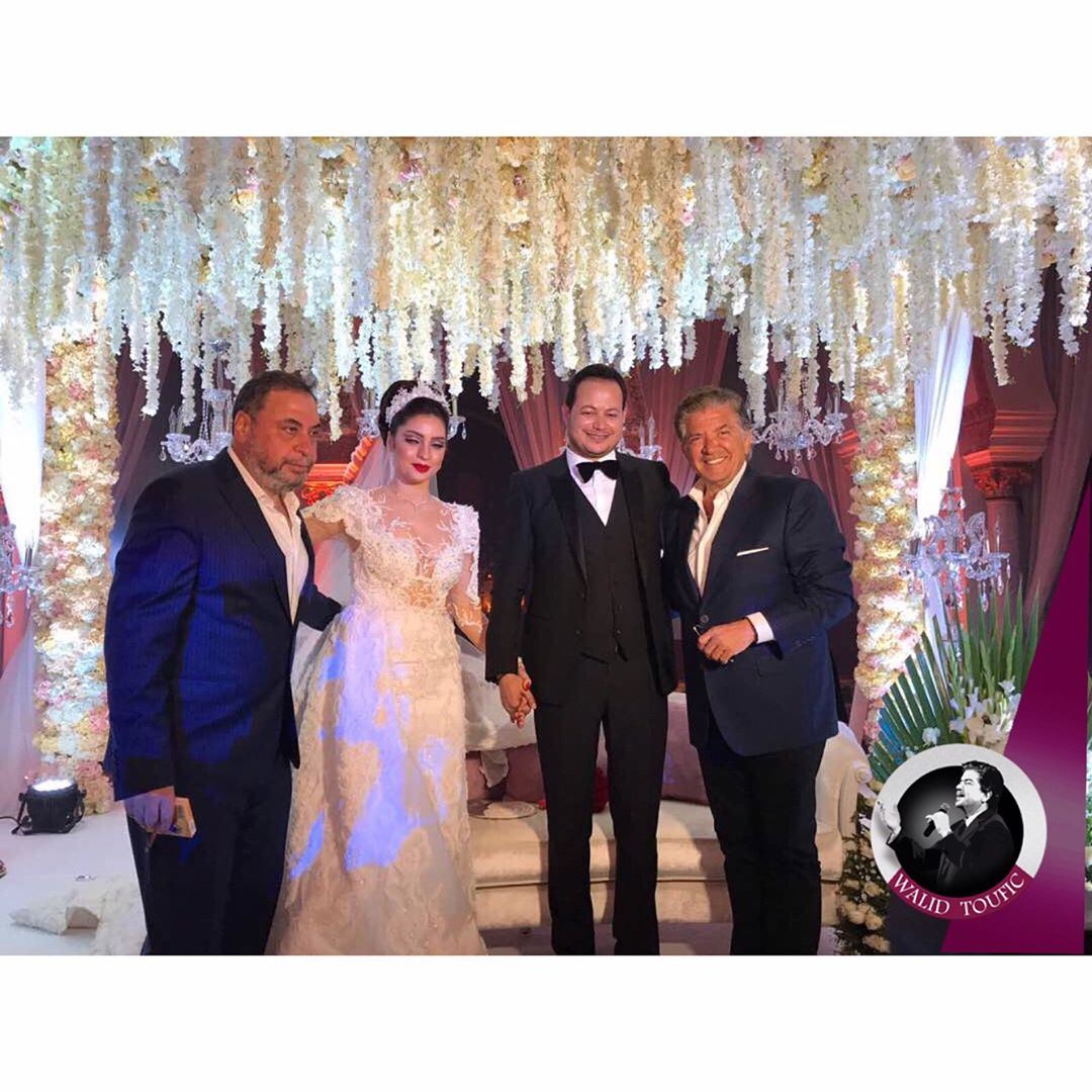 احي النجم العربي، وليد توفيق، حفل زفاف الإعلامي الكبير، سمير الوافي و زوجته (تونس العاصمة)