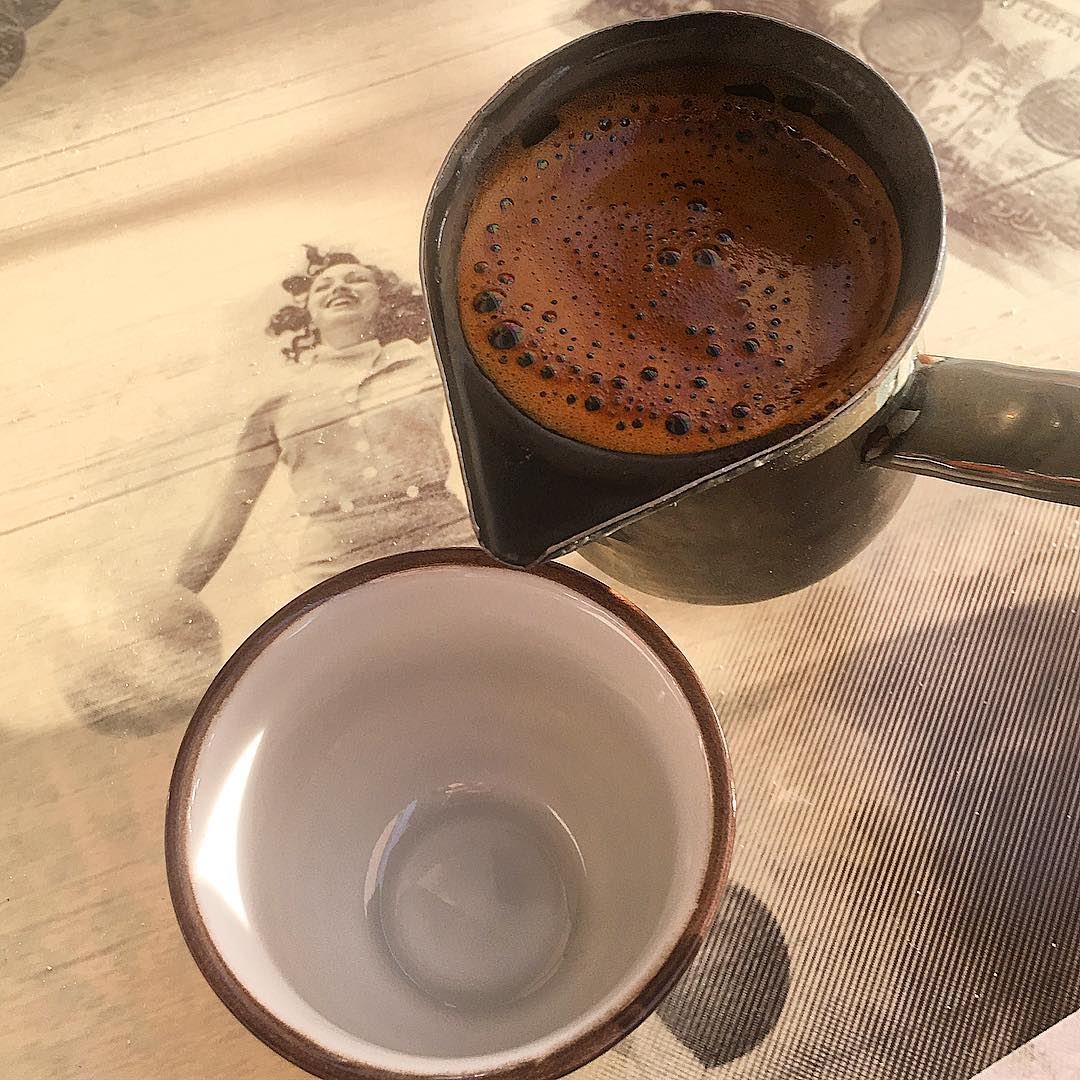 انت القدر المخبأ في بقايا  قهوتي... ramramcoffee  turkishcoffee ...