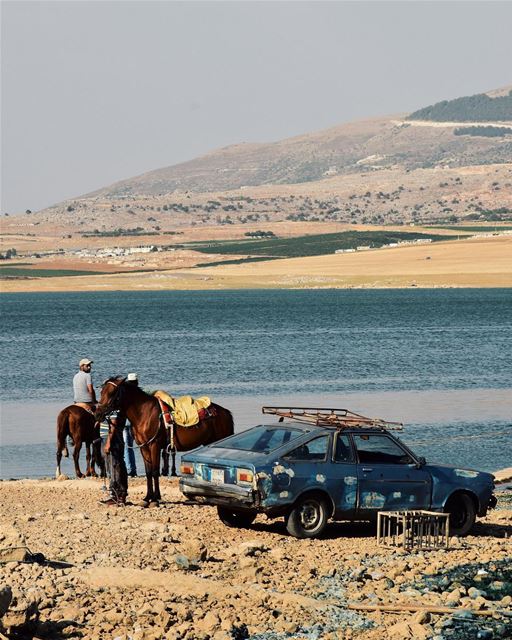 ‎بحيرة القرعون...❤️🇱🇧💚 (Lake Qaraoun)
