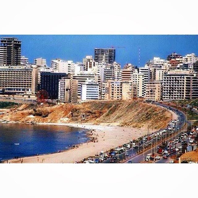 بيروت الرملة البيضاء عام ١٩٨٣ ،