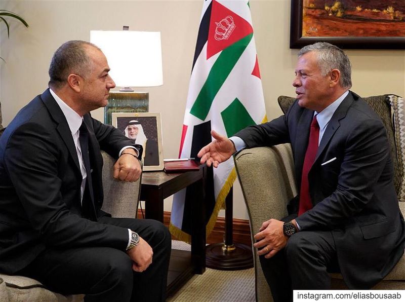 ‎شكرا لجلالة ملك الأردن عبدالله الثاني على حسن الاستقبال والضيافة خلال مشار (Jordan)