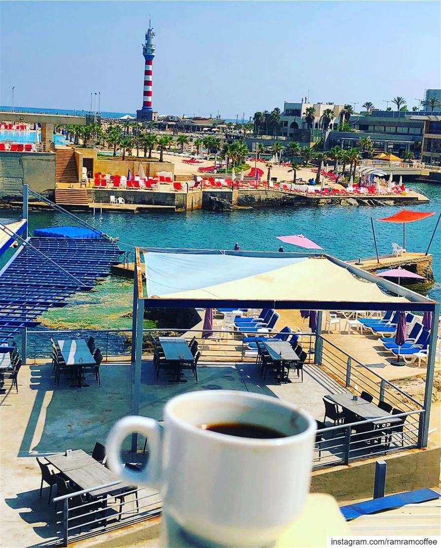 صباح القهوة من قلب رأس بيروت... ramramcoffee  turkishcoffee  ... (Ra'S Bayrut, Beyrouth, Lebanon)
