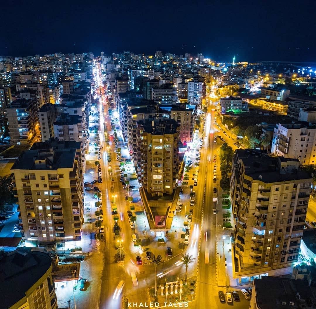 طرابلس - الميناء ليلاً 💚Photo taken by @k_taleb 😀 tripoli  north ... (El-Mina, Tripoli, Lebanon)