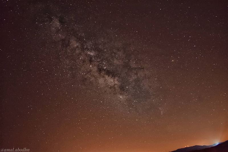 كلما اشتدت ظلمة الليل،، أصبحت النجوم أكثر تألقا..  lebanon  photography ... (شويا - Hasbaya)