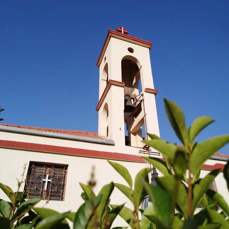 🍃⛪️ church  leaves  blue  clear  sky  faith  peace  lebanesechurch ... (Andakit, Liban-Nord, Lebanon)