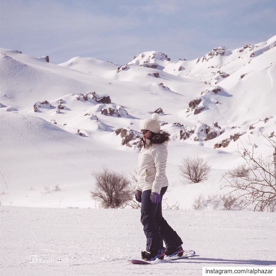 🏂❄️ snowboarding.... instagood  instapic  instamood  instaleb ... (El Laqloûq, Mont-Liban, Lebanon)