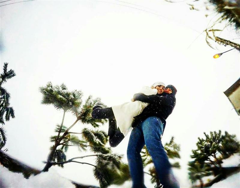 1/1/2016  livelovelebanon  goprophotography  morningsnow ❄❄ (Chouf)