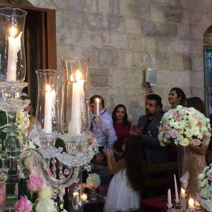 1000 mabrouk Bassel and Rita Allah yhannikon @pprolens  weddingceremony... (Maghdoûché, Liban-Sud, Lebanon)