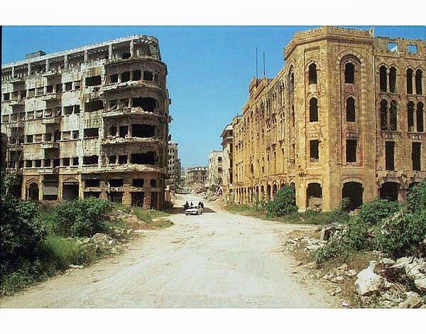 “1983, taking a walk down Bab-Idriss street while waiting for my first... (Beirut Central District)