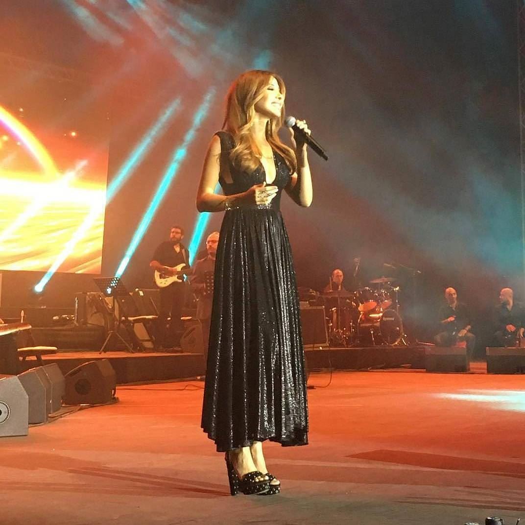 2 big stars in one night 🇱🇧😍  livelovebeirut  nancyajram  nancy ... (Zahlé, Lebanon)