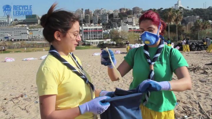 2017 annual  BalaPlastic clean up of Zouk Mosbeh with Lebanese Scouts,...