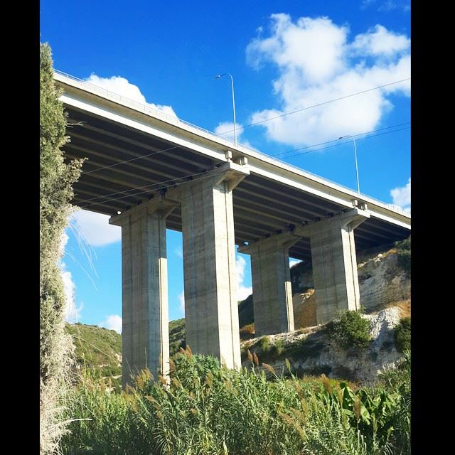 2nd highest bridge in lebanon  southlebanon  lebanon  bridge  autostrade ...