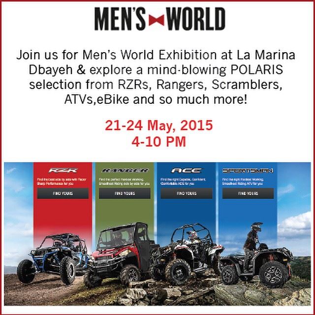 3 days left for Men's World Exhibition For more info : +961 1 644 442 ...