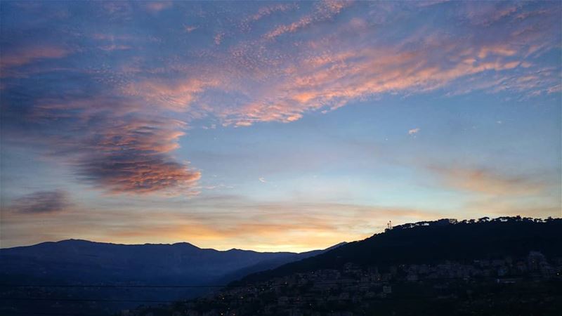 5 am is the hour when legends are either waking up or going to bed....... (Dhoûr Ech Choueïr, Mont-Liban, Lebanon)