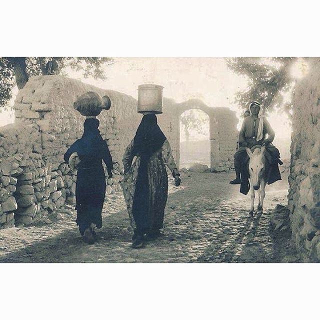 57 years ago Bekaa In 1959 - Rural Daily Traditional Life ,
