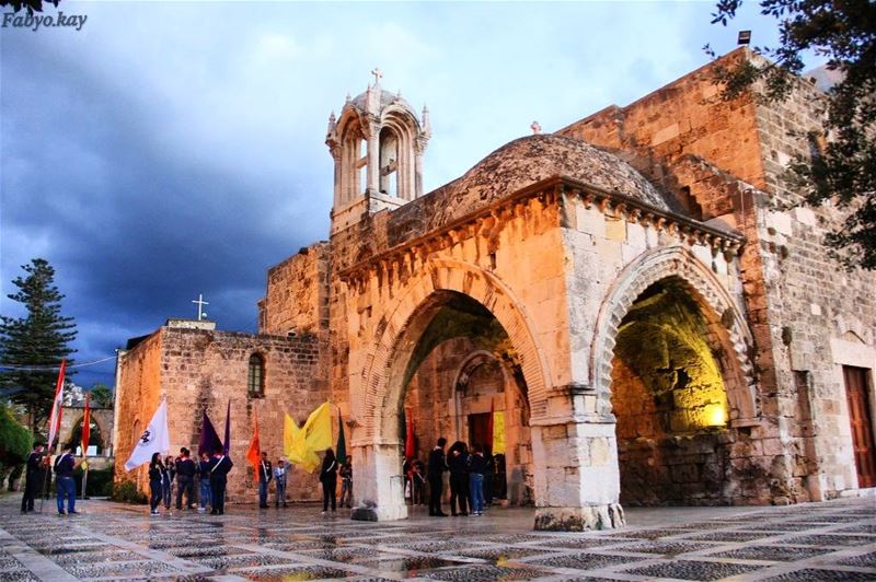 ____________________________________ Christmas church JesusChrist me... (Byblos, Lebanon)