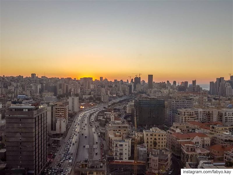 _______________________________________ libanon beirut achrafieh sunset... (Achrafieh, Lebanon)