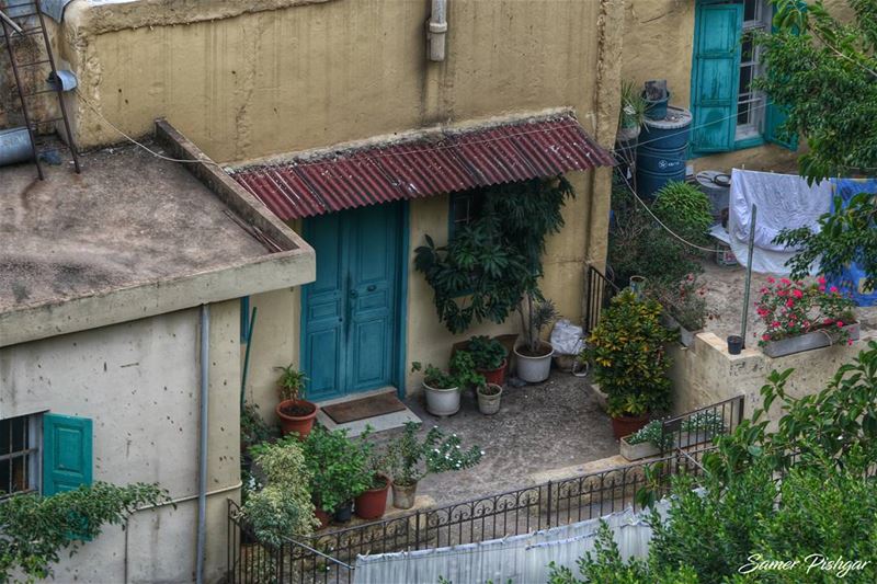 A balcony.. Mseitbeh - Beirut...