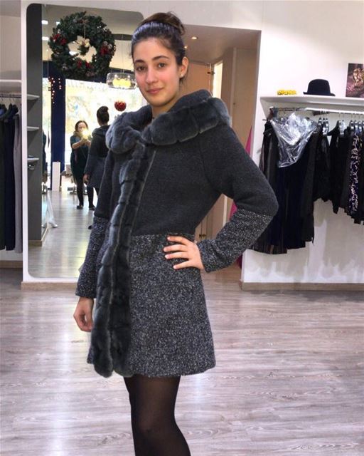 A beautiful mix of wool & fur, thanks to our young client @maria.abj ... (El Mtaïleb, Mont-Liban, Lebanon)