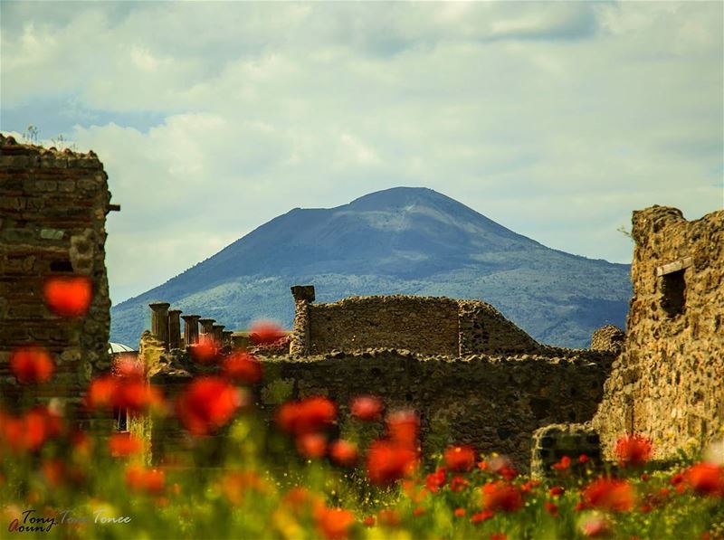 A bit less than 2000 years ago, Vesuvius erupted destroying everything in... (Pompei)