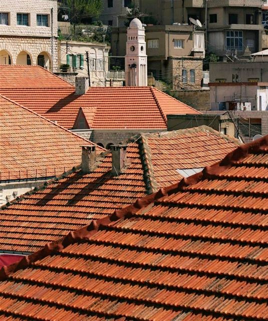 A blessed Sunday to everyoneGood morning 🙏💛 churchdome  zahle  shrine ... (Zahlé, Lebanon)