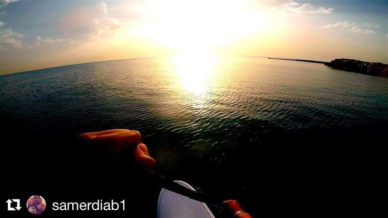A blissful day! ☀️😎🏄🏽 Repost @samerdiab1 with @repostapp・・・From...