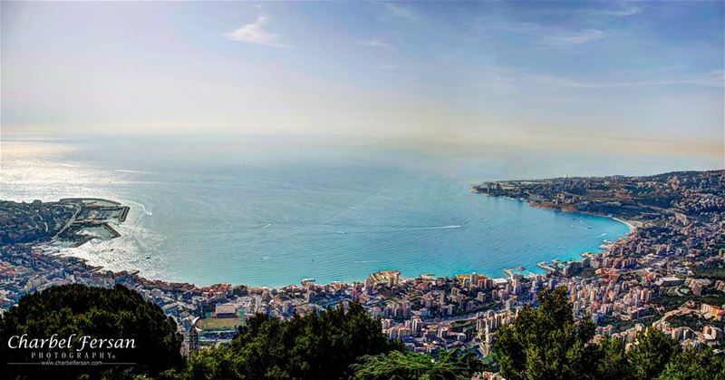 A breathtaking view 🌈 tb  instashot  photooftheday  picoftheday ... (Jounieh Bay)