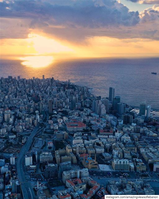 A city 🏙 is not gauged by its length and width, but by the broadness of... (Beirut, Lebanon)
