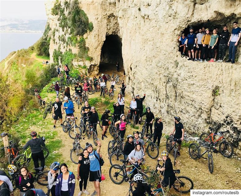 A day to remember 🤙More than 70 cyclist invaded the Historical tunnel of... (Chekka Tunnel)