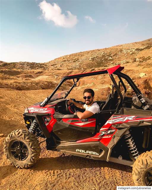 A day with @polarislebanon 🚗  RZR  Polaris ... (Lebanon)