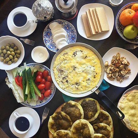 A delicious homemade breakfast ☀️🍴 Photo by @ani_hayat