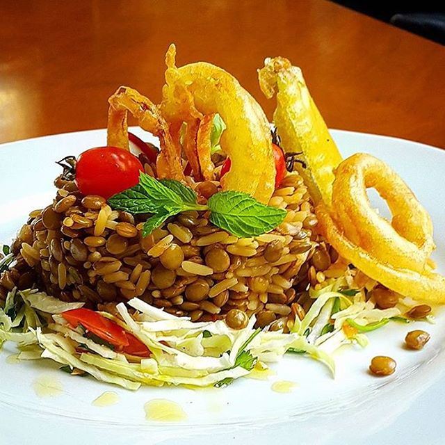 A dish just about every Lebanese loves... (Taiga Cafe - Batroun)