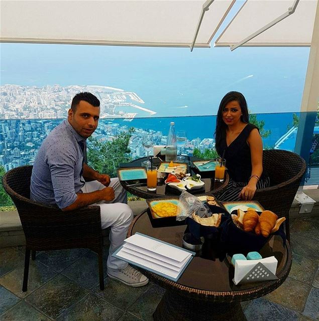 A divine way to start your day 😊🌞  BreakfastWithAView  GoodMorning 📍@the (The Terrace - Restaurant & Bar Lounge)