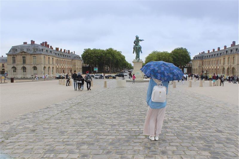 A feeling of loneliness struck me as a lightning the past eid ⚡️⚡️. This... (Versailles, France)