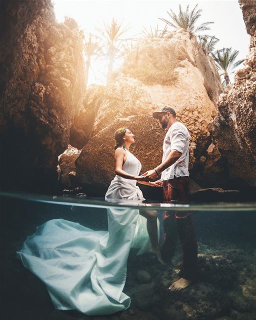 A fun pre-wedding photoshoot i did at the beach for my friends Maurice &... (Batroûn)