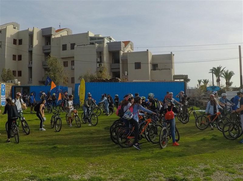 A fun private tour with an amazing group: Saint Coeur Sioufy🚴 routes ... (Batroûn)