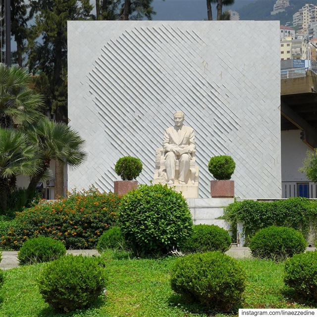 A giant from my country..@lebanonlivinglegacy . beirut  lebanon ... (Fouad Chehab Stadium)