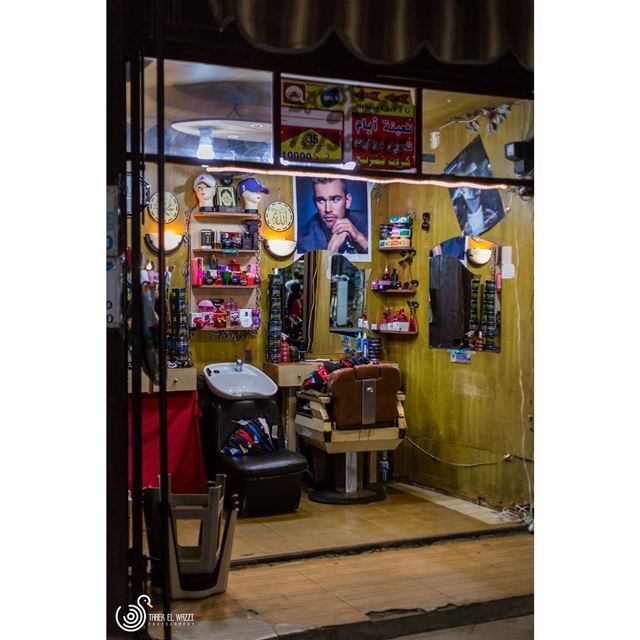 A hairdresser in Tripoli, Lebanon hairdresser  streetphotography  street...