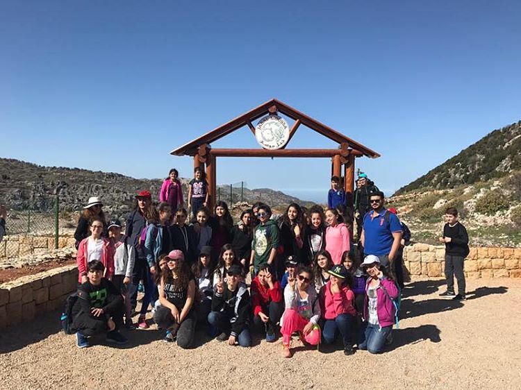 A  hike in  JabalMoussa is way better than a normal  day at  school! ... (Jabal Moussa)