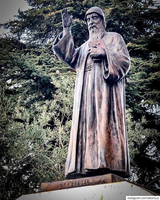 “A humble soul does not trust itself, but places all its confidence in... (Mazar Saint Charbel-Annaya)