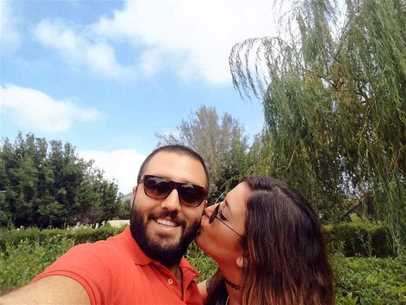 A Kiss to the love of my life. 💋 MonTrésor  Loveyou  SaturdayMood ... (الناقورة / Al Naqoura)