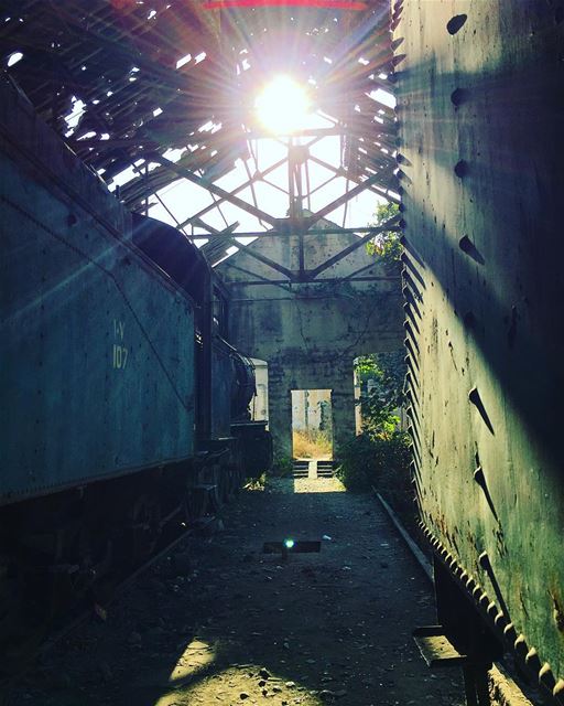 "A lonely platform as the train has left, with just a few souls standing... (Tripoli, Lebanon)