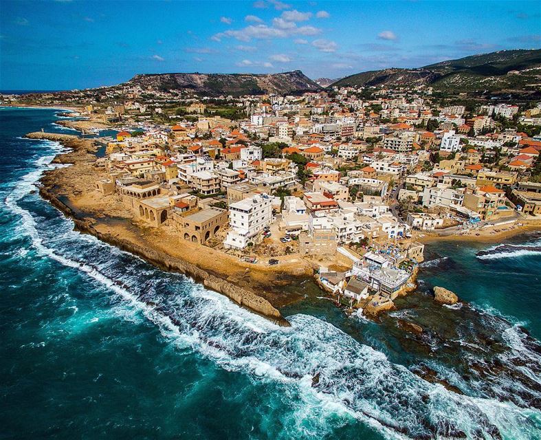 A magical city by the beach.📍Batroun ( ‫البترون‬‎ ), Lebanon Coastal... (Batroûn)