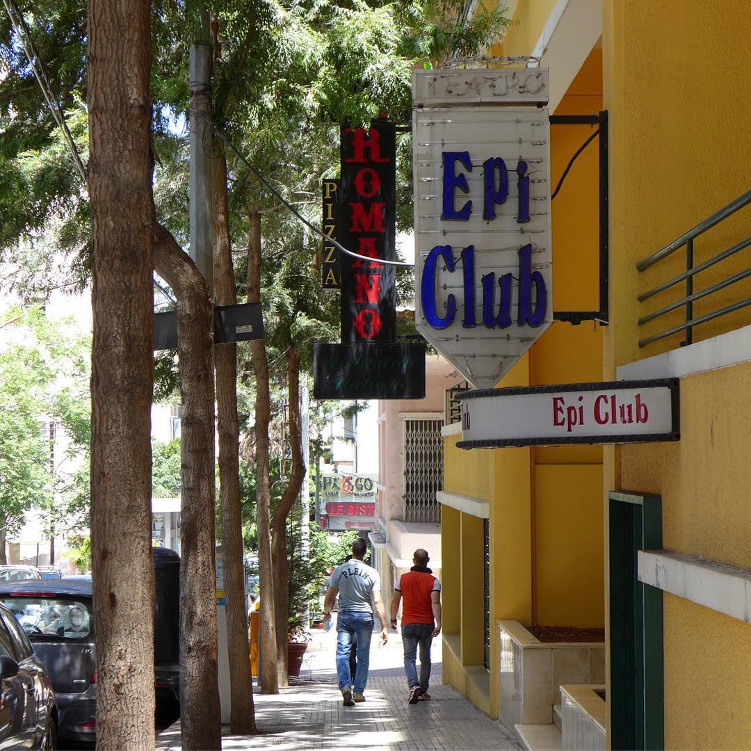 A name with lots of memories and nostalgia... the Epi-Club, a trendy night... (Ain El Mreisse, Beyrouth, Lebanon)