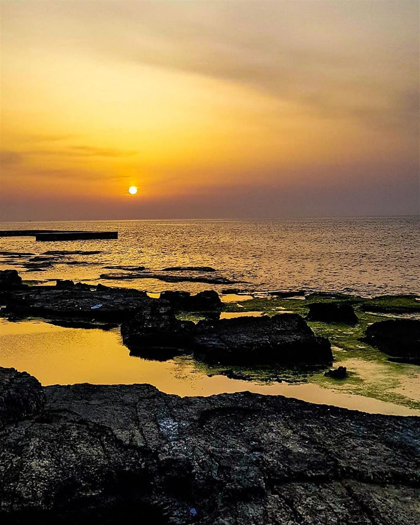 A never-ending conversation with my sunset.. ... beirut 🍃........... (Beirut, Lebanon)