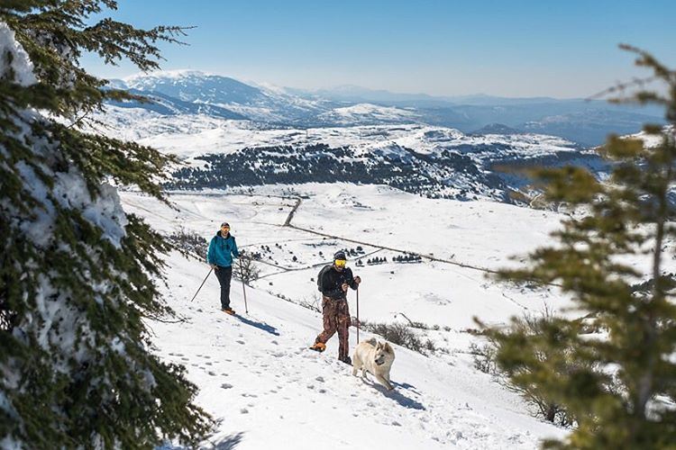 A photograph is the pause button of life lebanon  falougha  snow ... (Falougha, Mont-Liban, Lebanon)