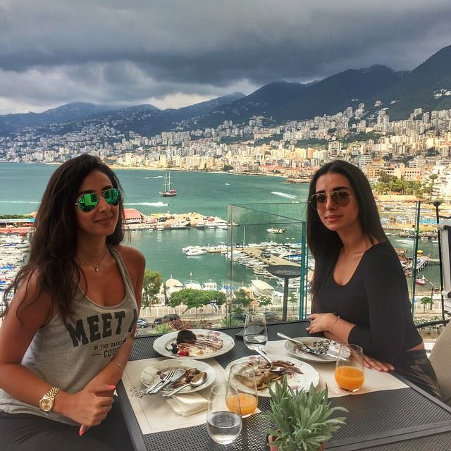 A picture is worth a thousand words.. At the trendiest place in  Lebanon... (La Crêperie)