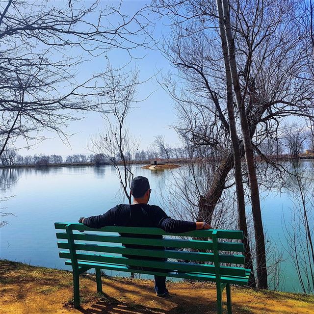 A place where u find a peace of mind❤❤❤ view  peaceful  alone  lake ...