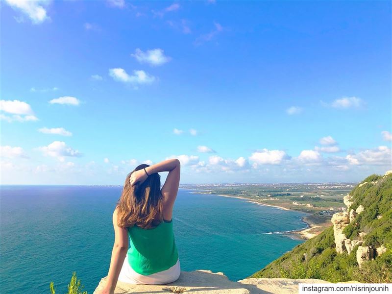 A poem without words 🌻  viewforview  amazingplace  gorgeousviews  naqoura...